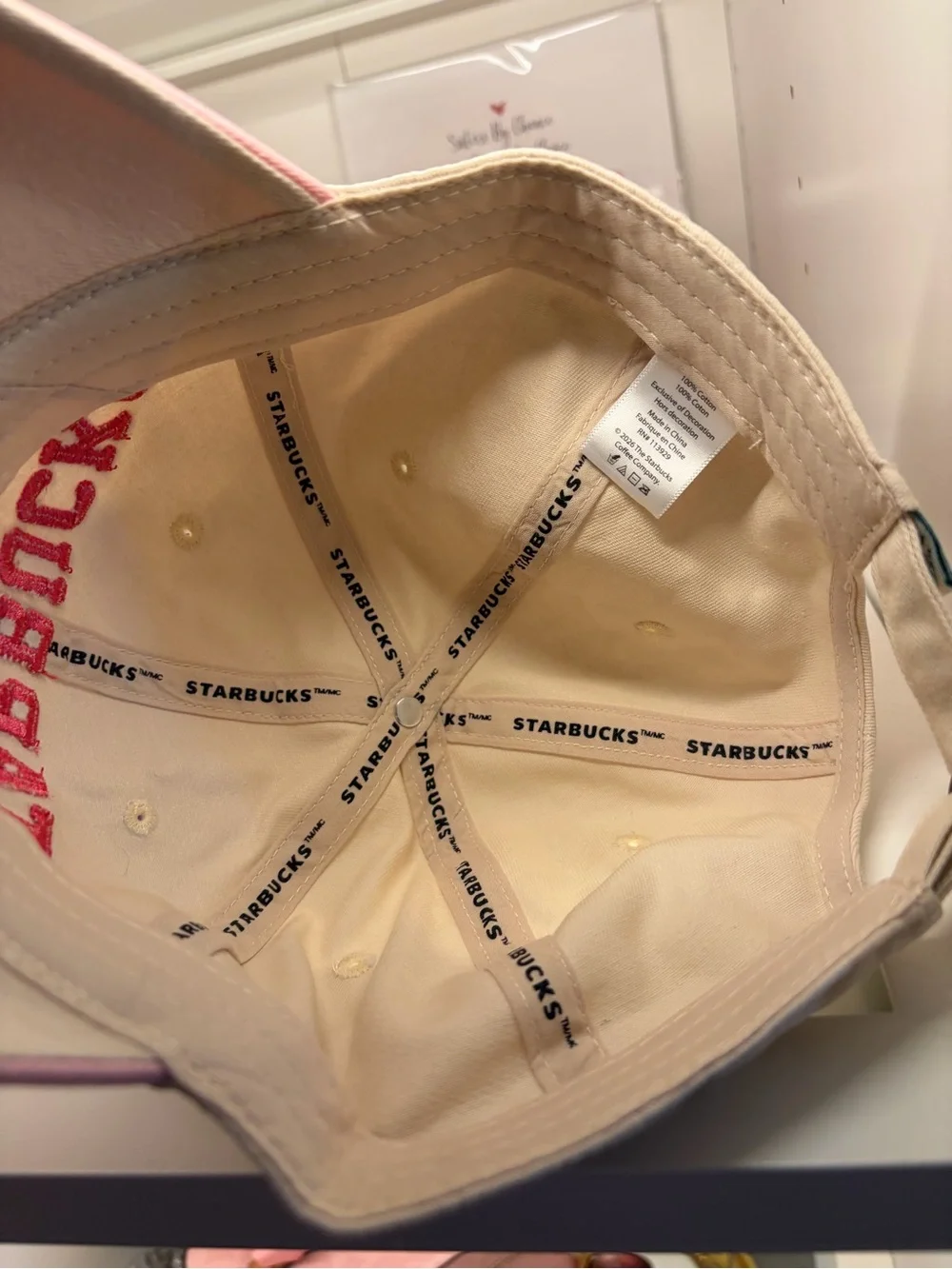Starbucks Pink Drink Limited Edition Baseball Hat/Cap NWOT- never used